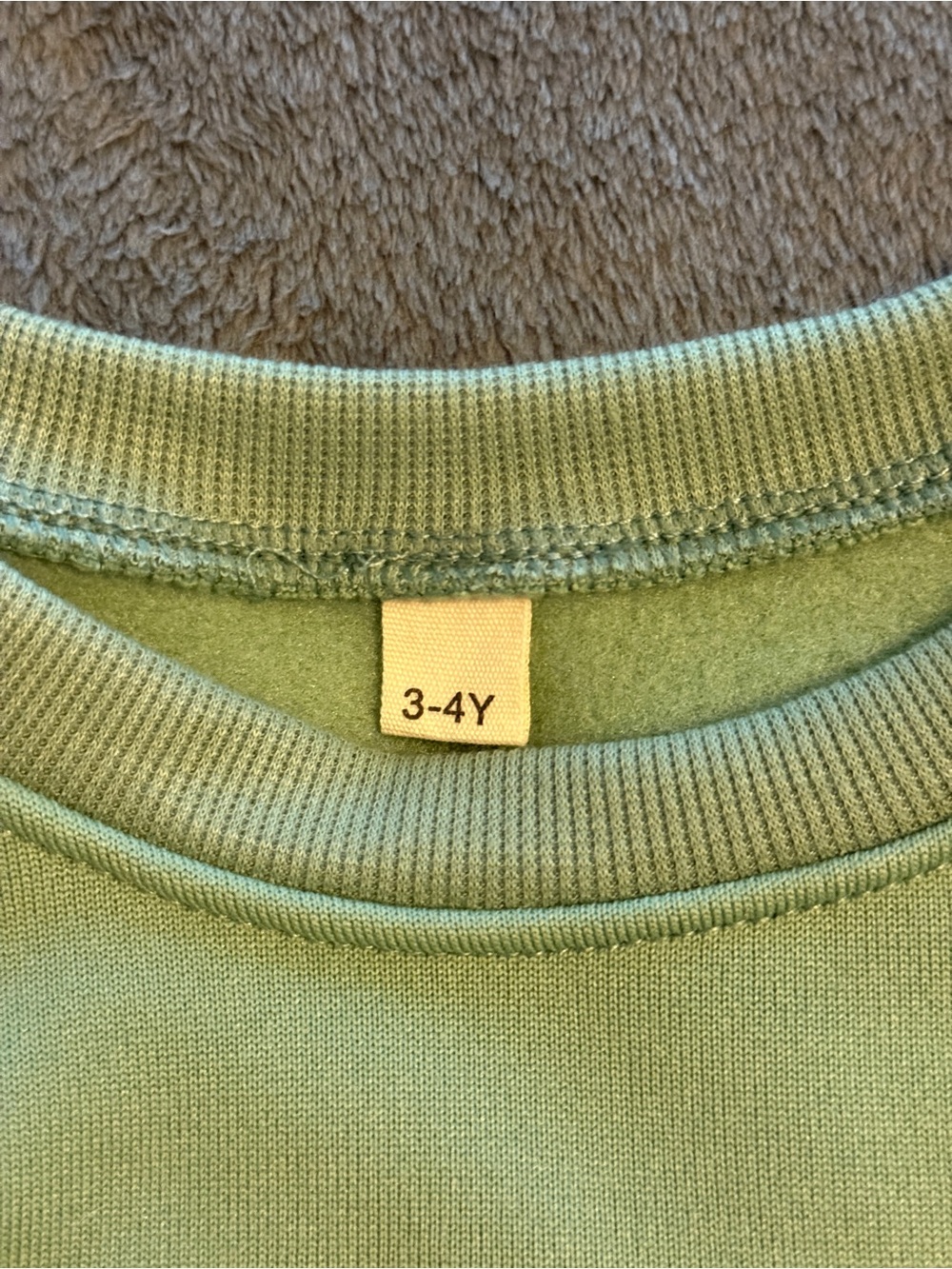 Sweatshirt with Excavator Graphic Kids - Picture 4 of 5
